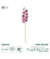 GloboStar® Artificial Garden PINK ORCHID BRANCH 21407 Τεχνητό Διακοσμητικό Κλαδί Ροζ Ορχιδέα Y95cm